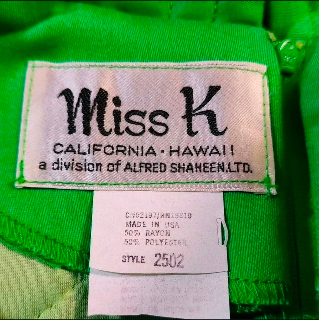 Miss K for Alfred Shaheen Sleeveless Maxi Dress - S