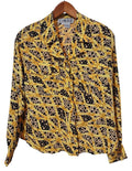 Carlisle 100% Silk Blouse - Size Vintage 10