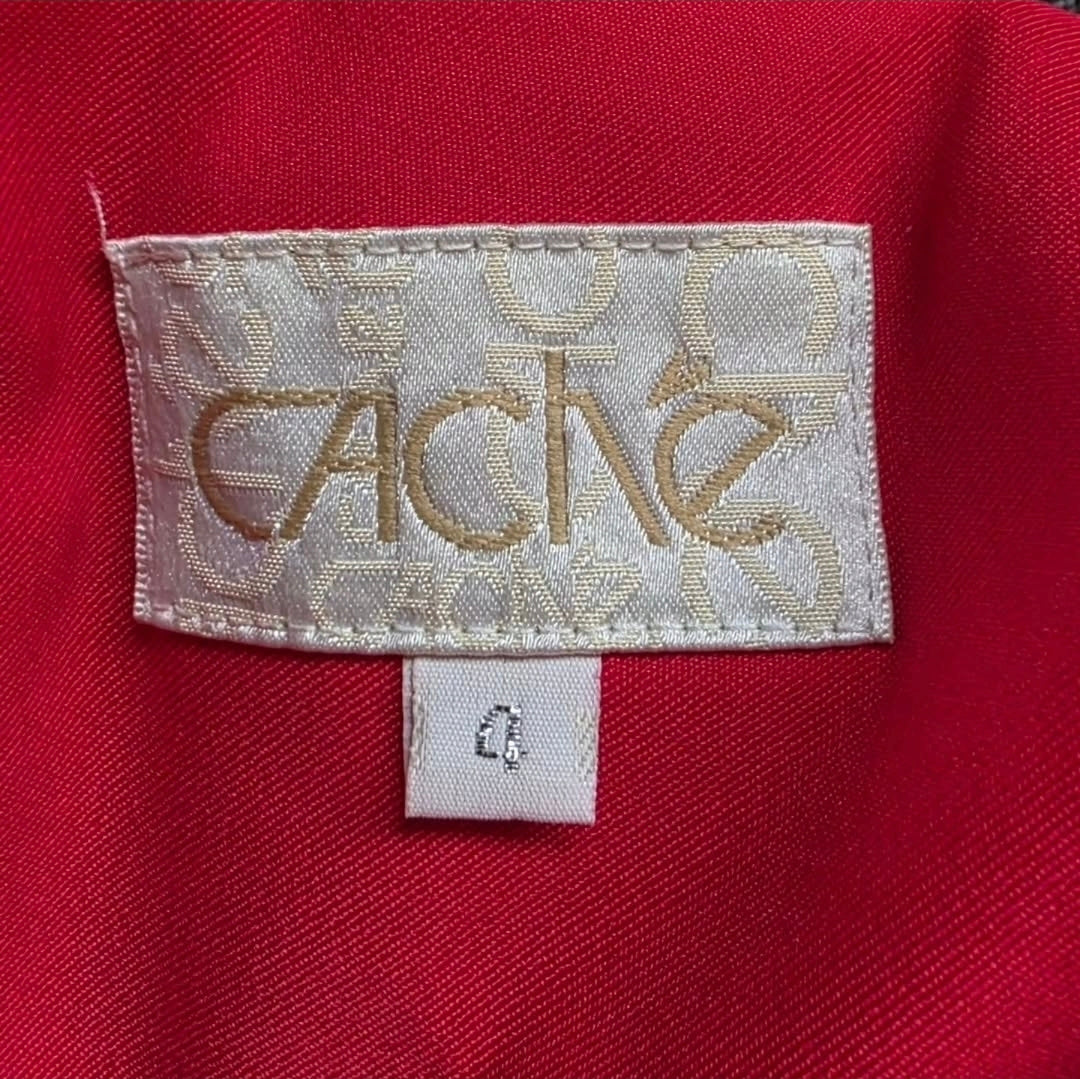 Caché Red Halter Dress - Size 4
