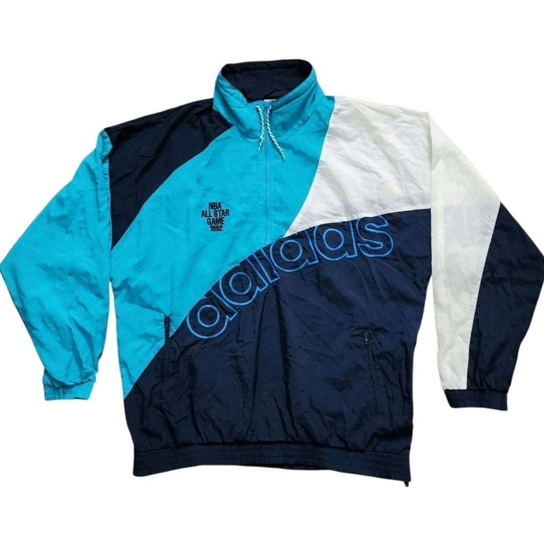 Adidas 1992 NBA All Star Game Windbreaker Jacket Size - L