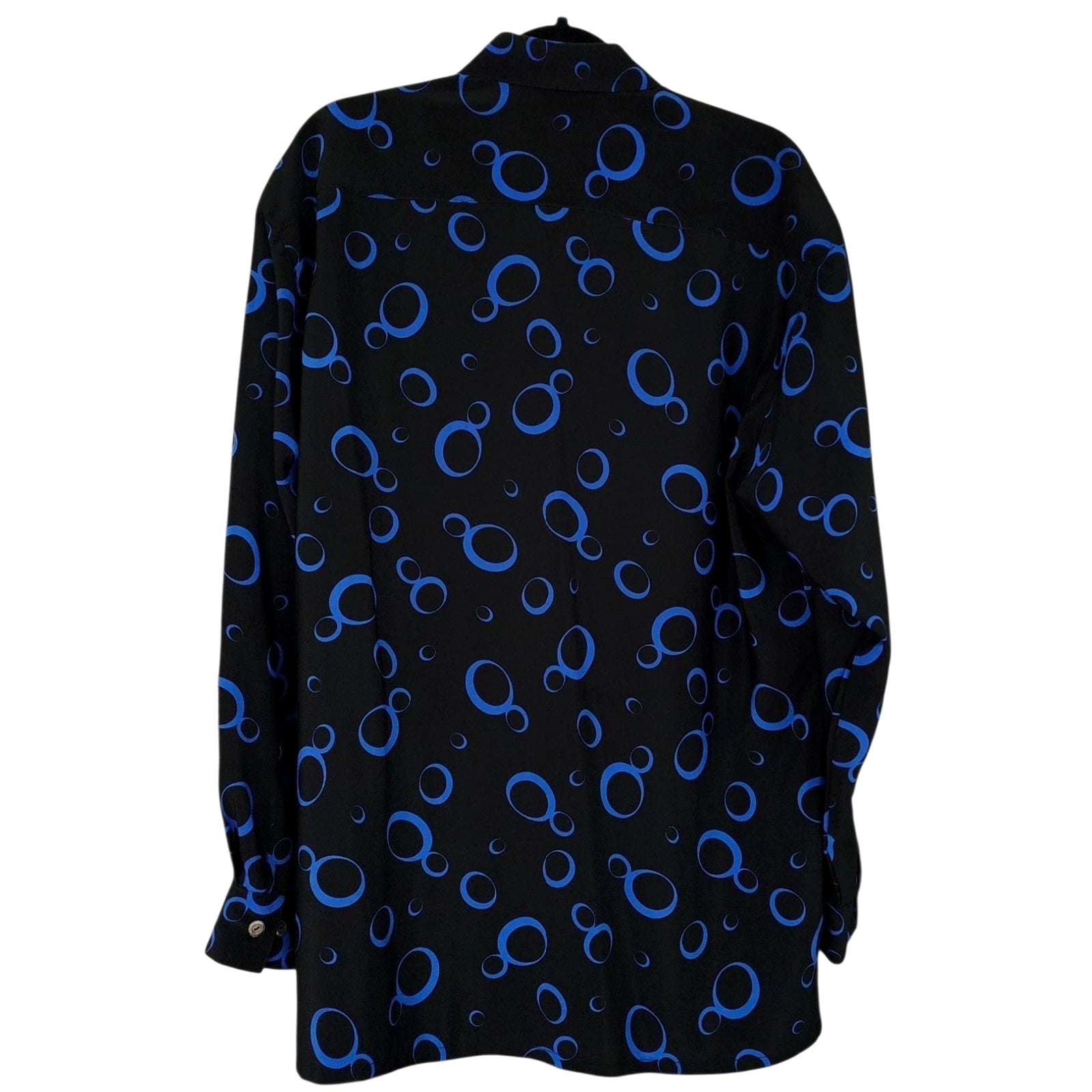 Bassiri Uomo for Bernini Beverly Hills Geometric Button Down Shirt - Size L